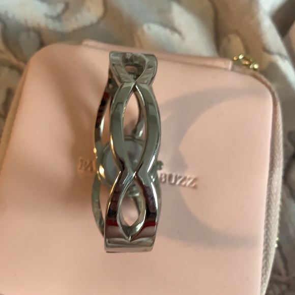 Asiroch quartz watch silver with rhinestones - Picture 3 of 4